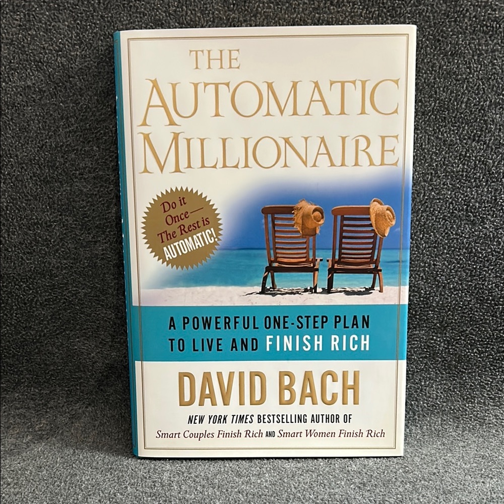 The Automatic Millionaire by - Blue and Brown Cover